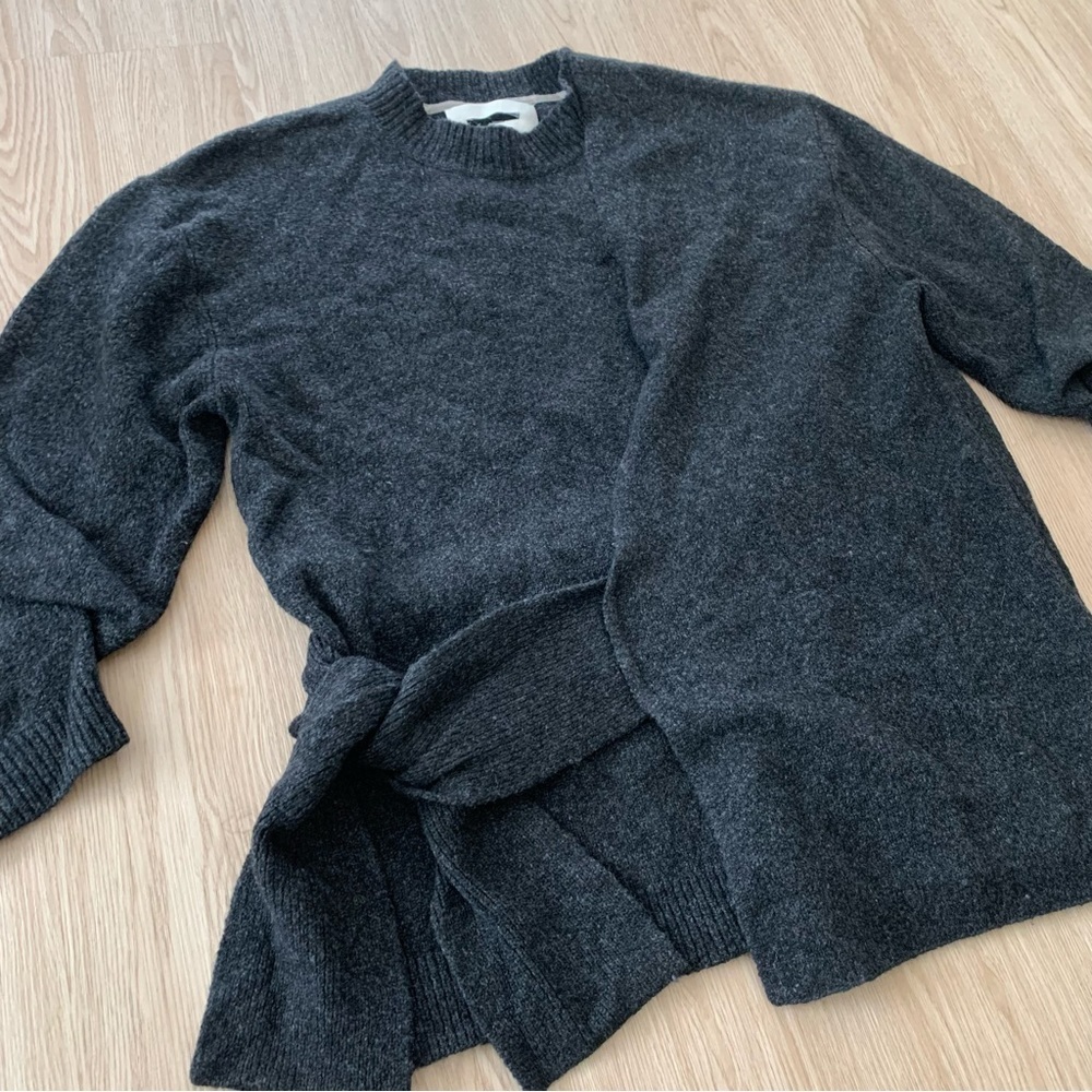 Brochu Walker side tie wrap sweater knit nwot - Picture 2 of 5